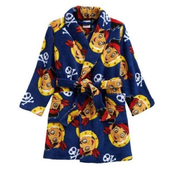 Disney Other - DISNEY - JAKE & THE NEVERLAND PIRATES FLEECE ROBE
